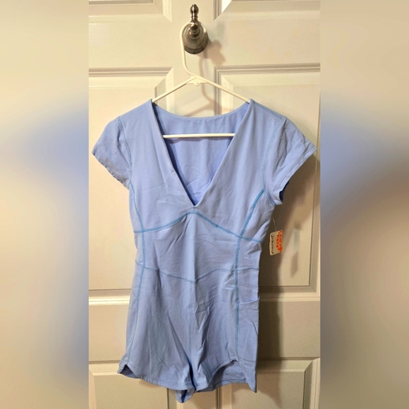 FP Movement by Free People Light Blue Romper - Picture 4 of 7